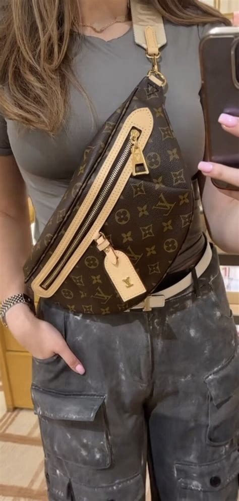 bumbag monogram louis vuitton|Louis Vuitton high rise bumbag.